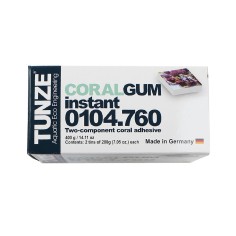 Tunze 104.760 Coral Gum Instant barattolo 400g - Colla bicomponente