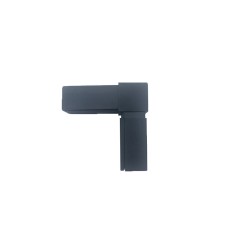 Multiset Giunto a L- 2vie in Nylon con Anima in Acciaio Zincato