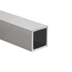 Profilo Alluminio Quadro 25x25mm - Spessore 1,5mm - Lunghezza 99cm