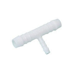 Raccordo Portagomma a T con Riduzione per Tubi con Diametro da 8-9 a 4mm - polipropilene