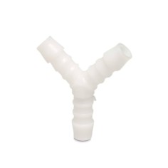 Raccordo Portagomma a Y per Tubi con Diametro 8 mm - polipropilene