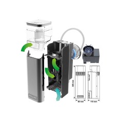 Tunze 9004.000 DOC Skimmer 9004 - schiumatoio per acquari da 60 a 250 litri volume consumo 4W 2