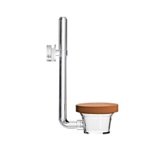 Twinstar CO2 Diffuser M diametro 19mm - diffusore in acrilico con attacco a ventosa