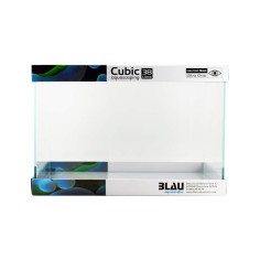 Blau Aquaristic Cubic Aquascaping 38L - vasca in extra chiaro cm45x28x30h