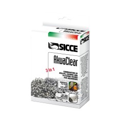 Sicce AkuaClear 1000ml - combinazione di zeolite, carbone e resine filtranti per acquario