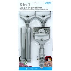 Ista 3 in 1 Smart Maintainer Set - set di 3 raschietti per la pulizia dei vetri