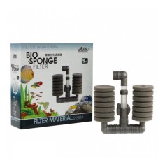 Ista Bio-sponge Double Bio Foam misura small - filtro ad aria interno con attacco a ventosa