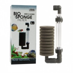 Ista Bio-sponge Single Bio Foam misura large - filtro ad aria interno con attacco a ventosa