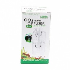 Ista CO2 Diffuser Vertical Type - diffusore di co2 in acrilico a sviluppo verticale con attacco a ventosa