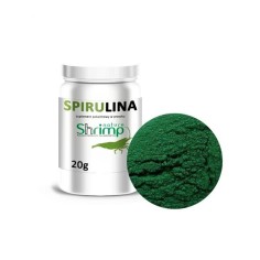 Shrimp Nature Spirulina 20gr - alimento in polvere a base di alga Spirulina per gamberetti