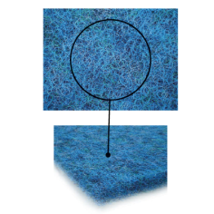 Japanese Filter Mat cm120x100x3,8h 300m2/m3 - supporto...