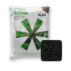 Blau Aquaristic Terra Activa Black Fine 1-2mm 8L -...