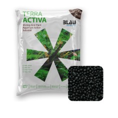 Blau Aquaristic Terra Activa Black Normal 2-4mm 2L -...
