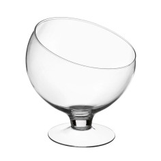 Terrario Bottle Garden Coppa con taglio obliquo per Terrario in vetro cm25x28h