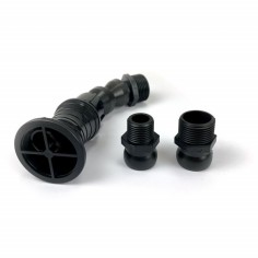 Blau Aquaristic Vortex Eductor 1/2" 3/4" 1" - Deflettore per Internal Overflow