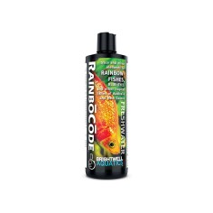 Brightwell Aquatics Rainbowcode Per pesci arcobaleno, blue eyes ed altri pesci tropicali d'acqua Dolce - 250ml