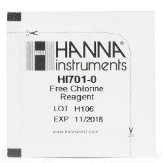 Hanna Instrument Hi-701-25 Reagenti Cloro Libero per Fotometro Modello HI-701 - 25 Reagenti
