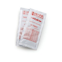 Hanna Instrumets HI70031P - Soluzione in Bustina Monodose 20ml di calibrazione conducibilità 1413 µs/cm( Conf. da 5 Bustine) 2