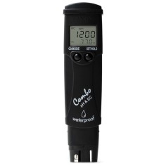 Hanna Misuratore tascabile per pH+EC (Conducibilità elettrica) Scala bassa + Temperatura HI98129