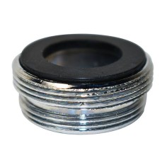 Adattatore in Acciaio per Deviatori Singoli e Doppi per Rubinetti e Miscelatori