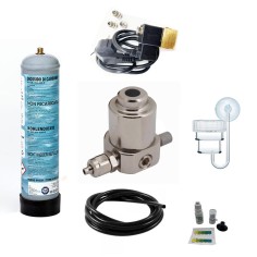 Impianto CO2 Smart 600gr con diffusore ed elettrovalvola