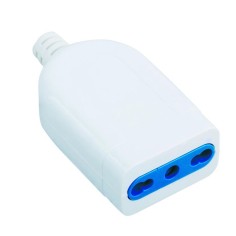 Presa Bipasso 2P+T 16A Colore Bianco - Codice 82570-FK