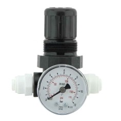 Preswater M1/4 Regolatore di Pressione con Manometro