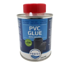 Profec PVC Glue 250ml - collante per tutti i tipi di tubi e raccordi in pvc
