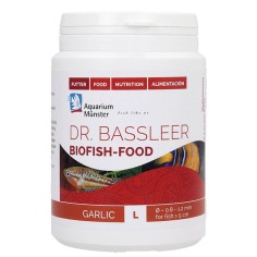 Aquarium Munster Dr.Bassleer Biofish Food Garlic L Granulometria 0.8-1.2mm 100ml/60gr