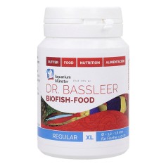 Aquarium Munster Dr.Bassleer Biofish Food Regular XL 250ml/170gr - mangime base in granuli 1.2-1.6mm per pesci ornamentali