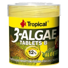 Tropical 3-Algae Tablets B 50ml/200pz - compresse affondanti ad alto contenuto di alghe