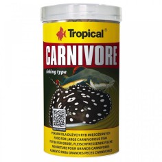 Tropical Carnivore - Alimento Completo per Pesci Carnivori da Fondo