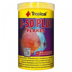 Tropical D-50 Plus Flakes - mangime in fiocchi per Discus
