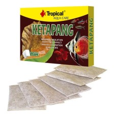 Tropical KETAPANG Foglie di Terminalia - Prodotto Naturale Multiuso per acquario di acqua dolce - 5 Bustine da 5gr