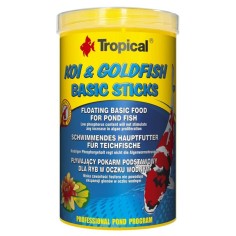 Tropical Koi Gold Fish Basic Sticks - stick galleggianti per pesci da laghetto