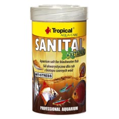 Tropical Sanital + Ketapang 100ml - sale per acquario con estratti di foglie di Ketapang