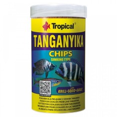 Tropical Tanganyika Chips - speciali chip affondanti multi-ingrediente per grandi Ciclidi del lago Tanganica