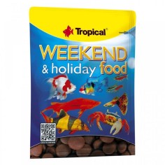 Tropical WeekEnd Food 20gr - compresse multi-ingrediente affondanti per pesci ornamentali