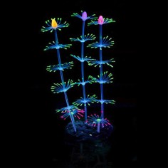 AQL Decor Fluo modello 08G cm8x6x18h - decorazione in silicone fluorescente 2