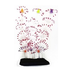 AQL Decor Fluo modello 08P cm8x6x18h - decorazione in silicone fluorescente