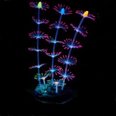 AQL Decor Fluo modello 08P cm8x6x18h - decorazione in silicone fluorescente 2