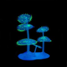 AQL Decor Fluo modello 09G cm11x7x15h - decorazione in silicone fluorescente 2