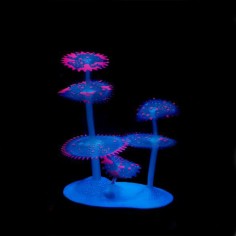 AQL Decor Fluo modello 09P cm11x7x15h - decorazione in silicone fluorescente 2