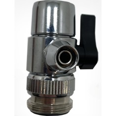 AQL Deviatore per impianti ad Osmosi Inversa con tubi 3/8 Attacco Rubinetto 2