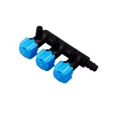 AQL Rubinetto in PVC a 3 Vie