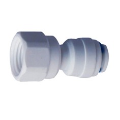 AQL Terminale Diritto Tubo 1/4 x 3/4 Filetto Femmina (Attacco Lavatrice)