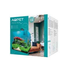 Aqpet Fresh Box 30 - acquario cm30x30x30h completo di filtro e illuminazione