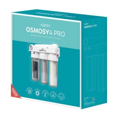Aqpet Osmosy4 Pro 50GPD - impianto ad osmosi a bicchiere 4 stadi