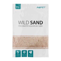 AqPet Wild Sand 1mm 5kg - sabbia naturale per acqua dolce