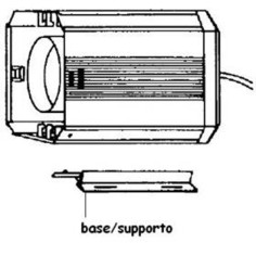 AquaBee Ricambio Supporto per pompe serie 2000-2000/1-3000-4000